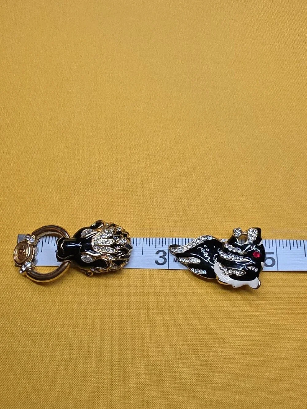 Vintage Wildlife Brooch Lot (7pcs) - Panther, Tiger, Swan, Bee, Birds & Insects
